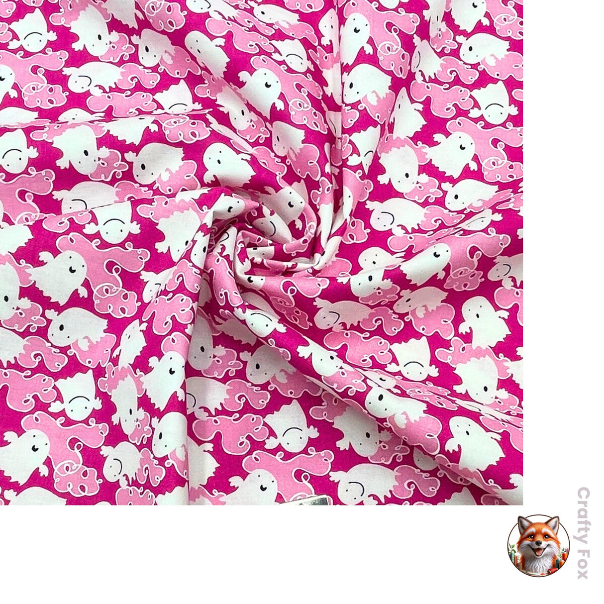 Swirl Vampire pink ghosts