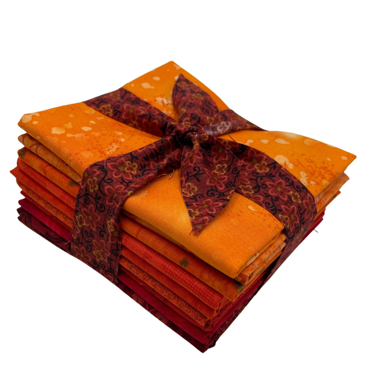 Fall Fat Quarter Fabric Bundle - DIY Fall Shades Quilters Gift