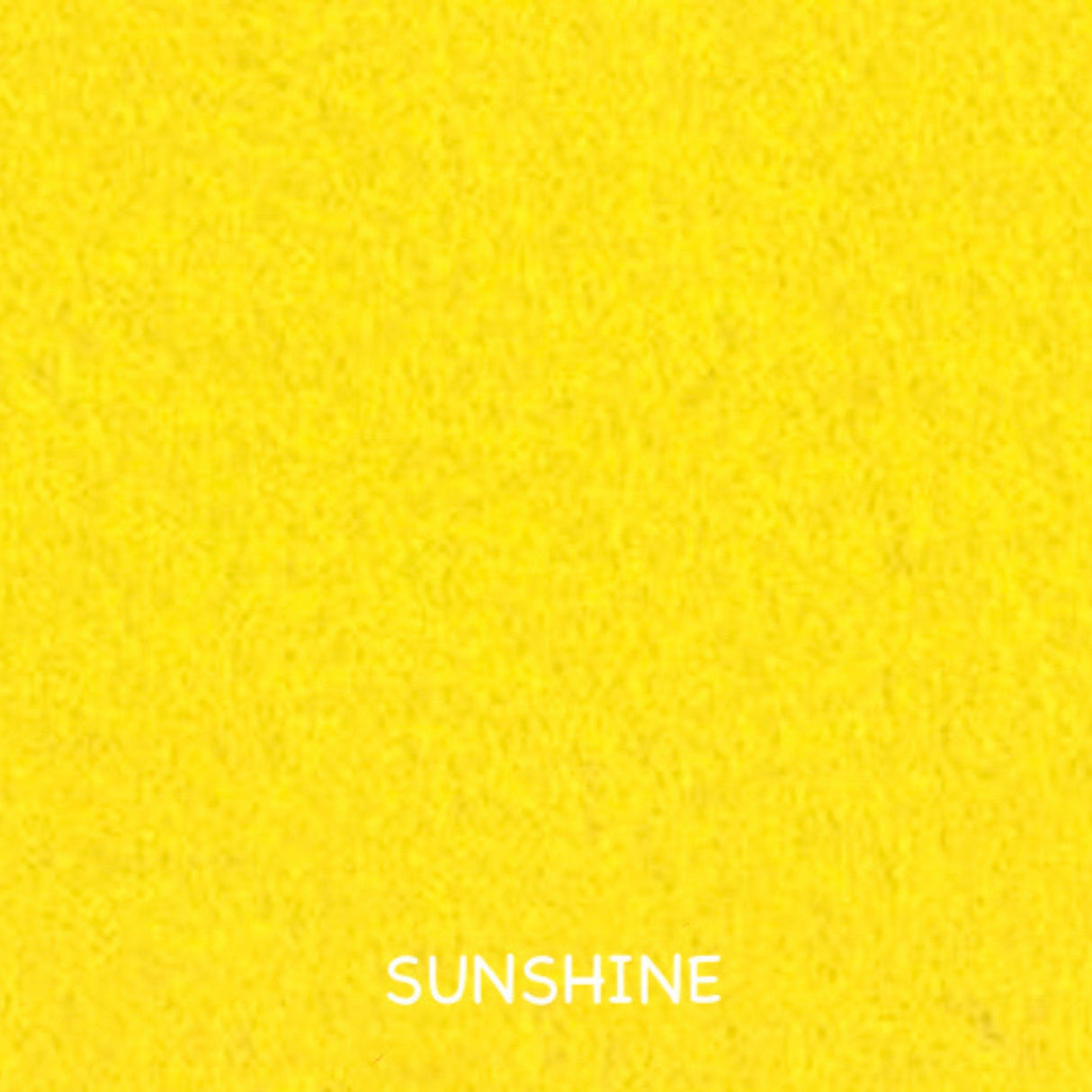 Sunshine Craft Felt – 100% Acrylic, 90cm Wide, 1.3mm Thick, Made in USA