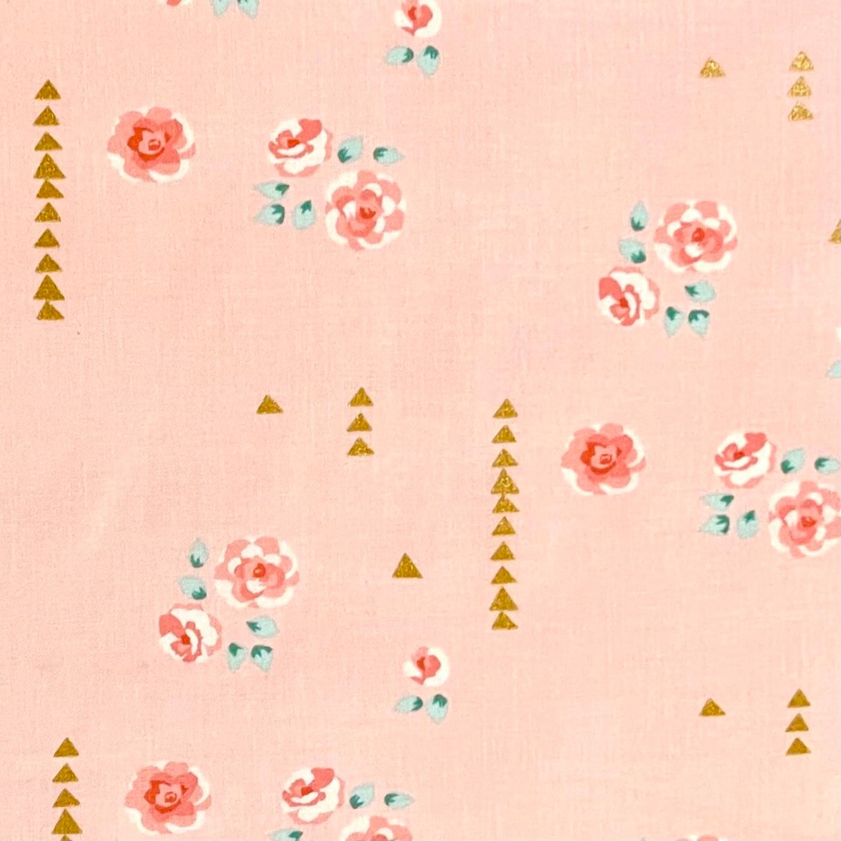 RoseMilk Floral Fabric, Cotton Quilting Fabric, Brambleberry Ridge by Michael Miller MM6458.Cam