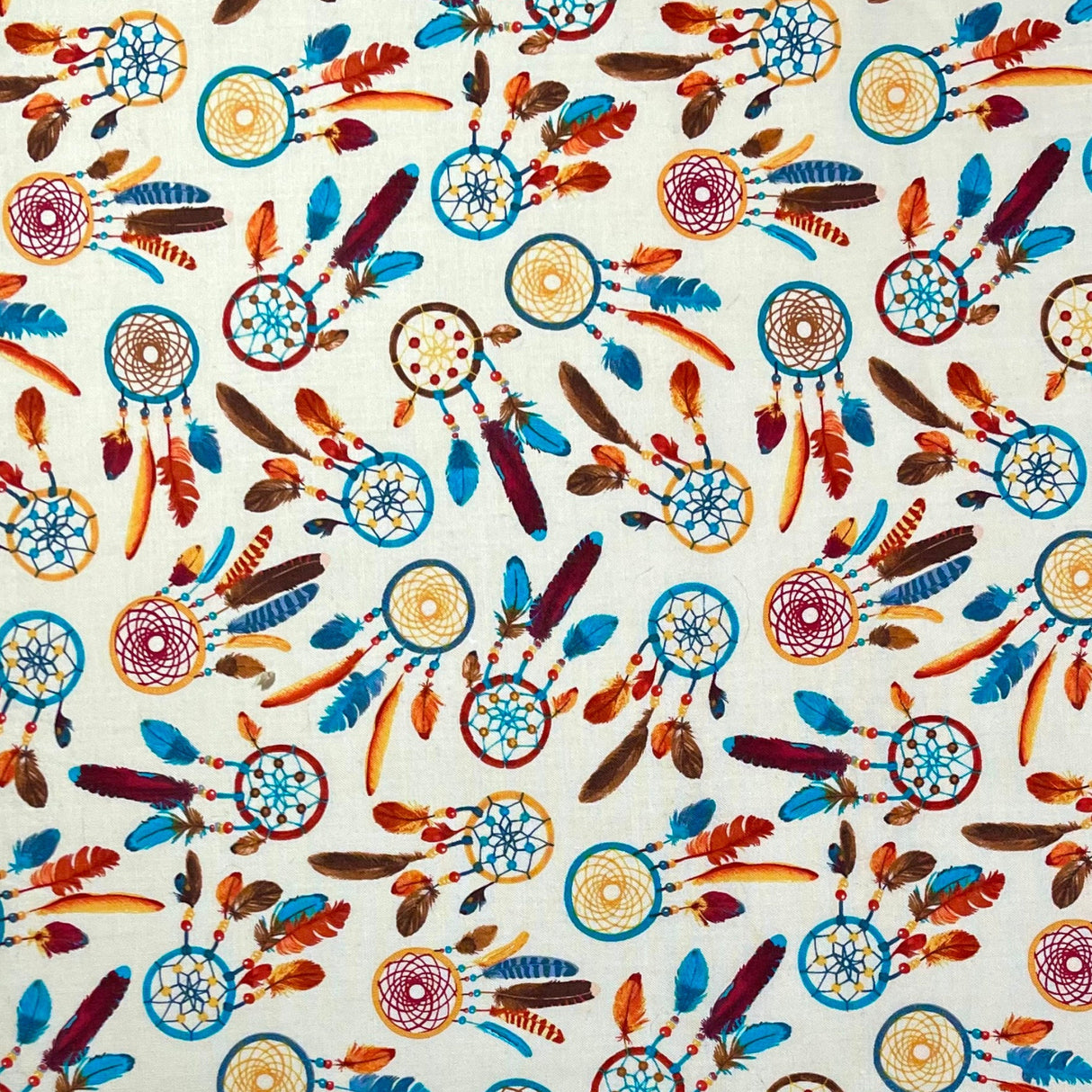 Dreamcatcher Fabric Out West 50cm TT-C5159Cream