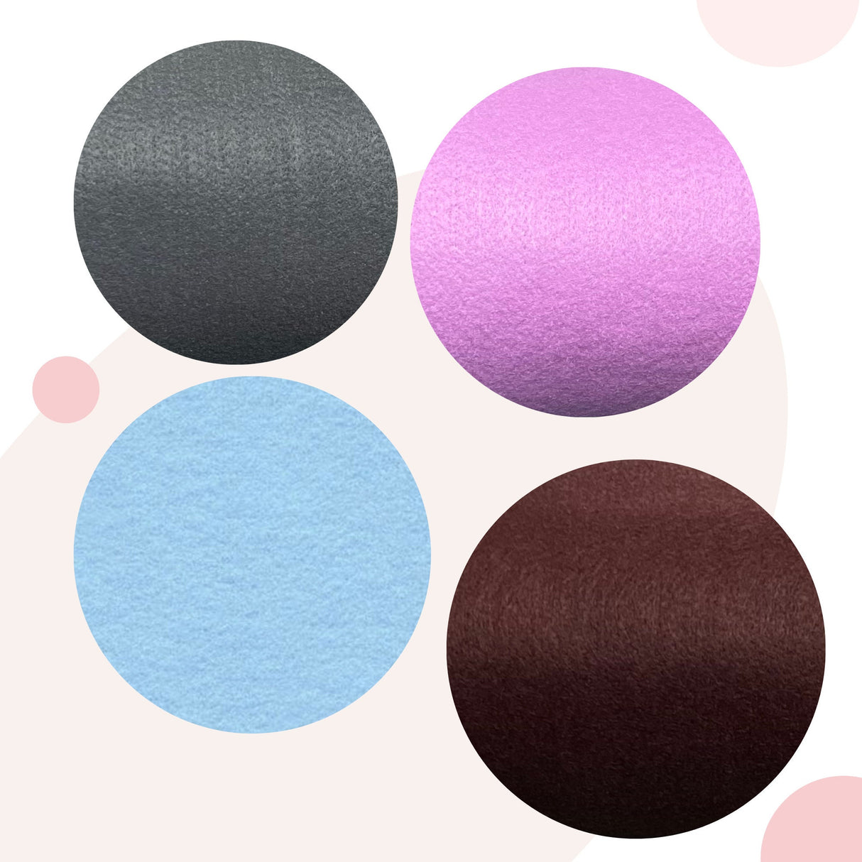 Chocolate Brown Craft Felt – 100% Acrylic, 90cm Wide, 1.3mm Thick, Made in USA