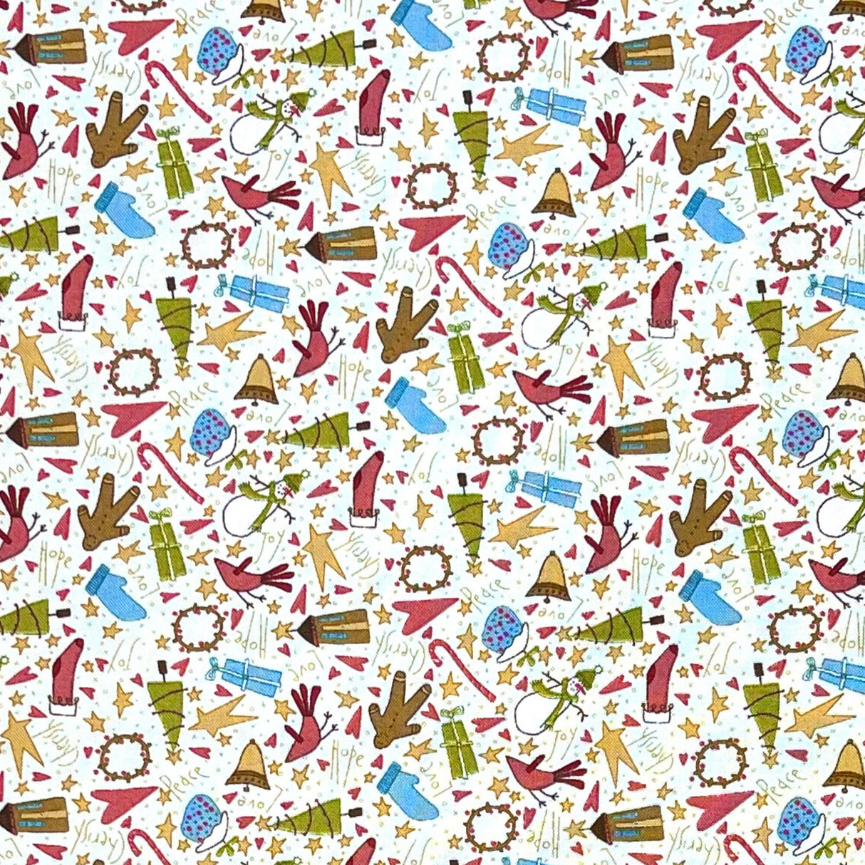 Under the Mistletoe Toss Cream Henry Glass