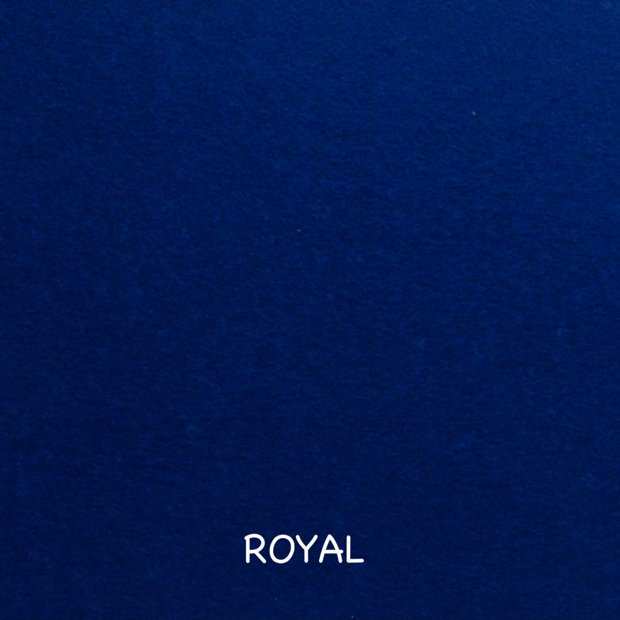 Royal Blue Craft Felt – 100% Acrylic, 90cm Wide, 1.3mm Thick, Made in USA