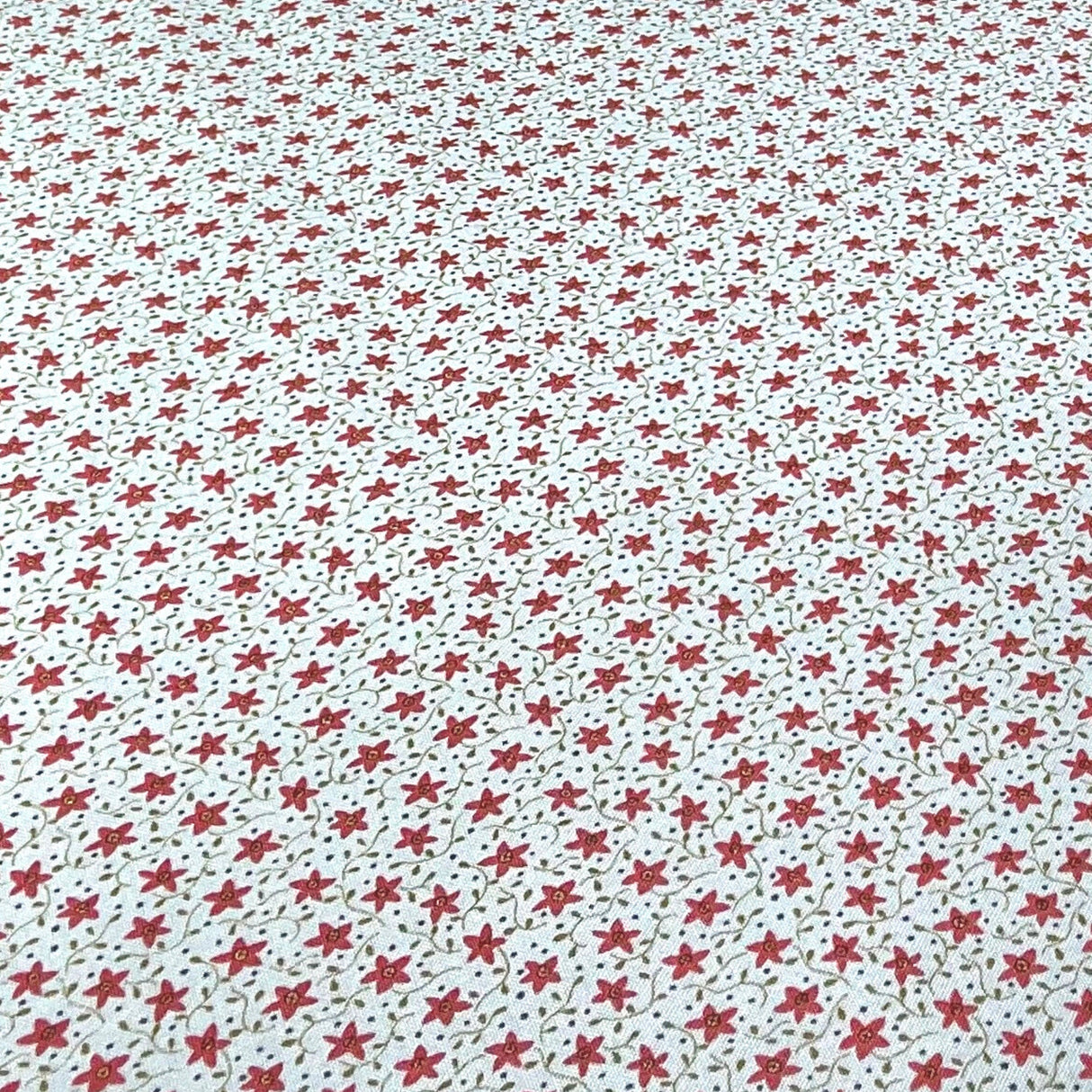 Peace on Earth, Christmas Cotton Quilting fabric, Floral fabric, Henry Glass 8502.11