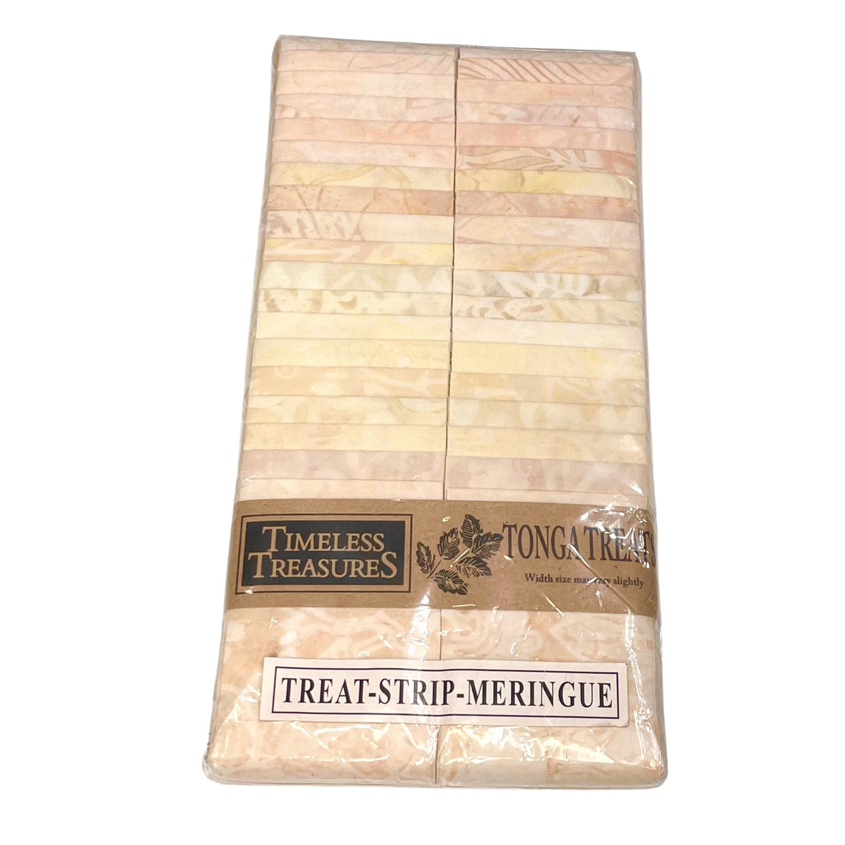 Tonga Treat Strip Meringue (40 pieces 2.5"x43/44") - Timeless Treasures