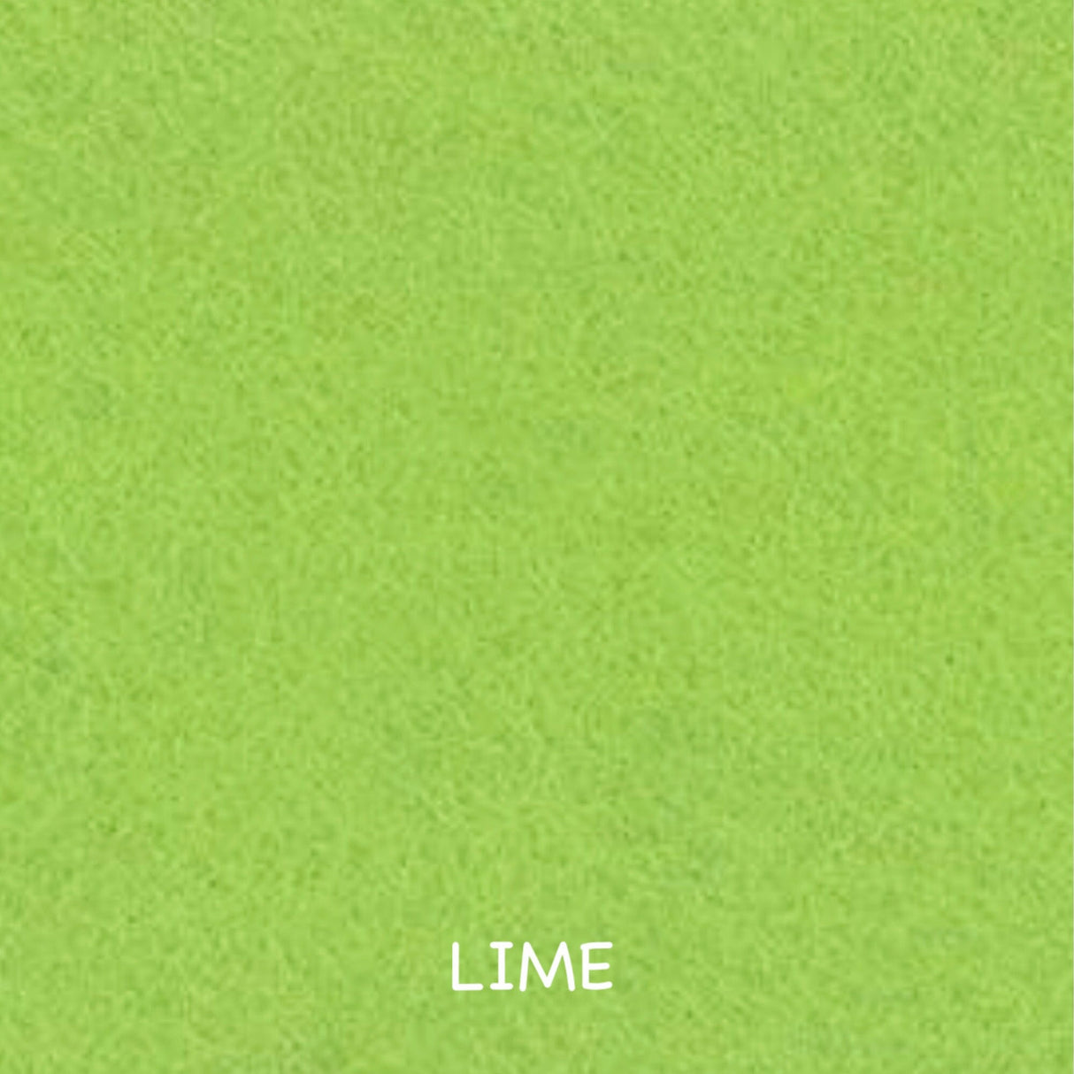 Lime Craft Felt – 100% Acrylic, 90cm Wide, 1.3mm Thick, Made in USA
