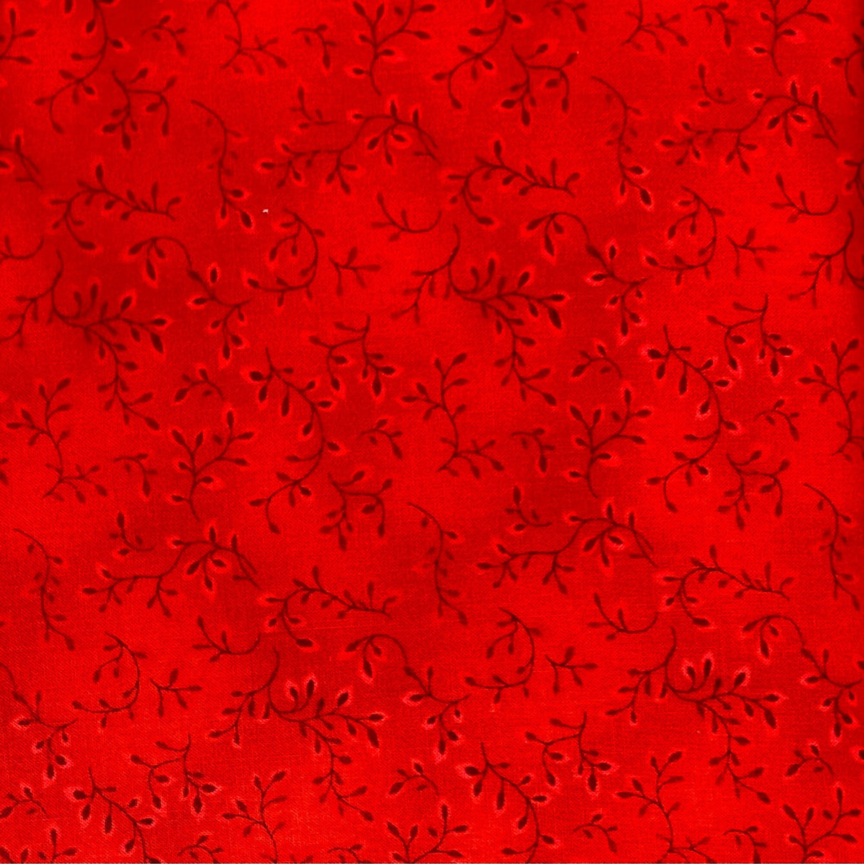Red Fabric Vine Folio Basics Henry Glass HG7755.81