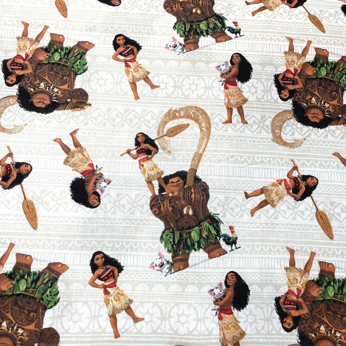 Disney Moana and friends fabric Demi God Quilting Crafting Sewing Disney Licensed fabric 59624-6510715