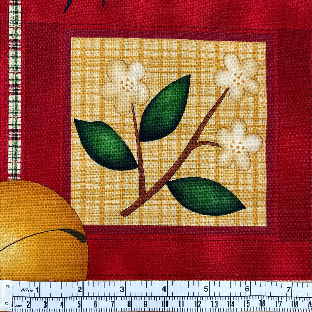 Happy Holidays Fabric PANEL Wintersong, Cotton Quilting, Christmas fabric - BT2860P
