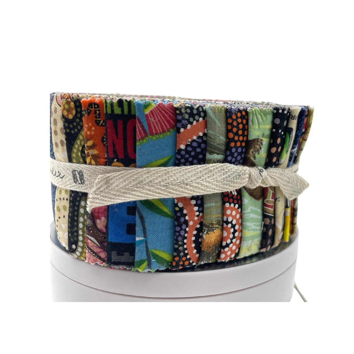 Jelly Roll 40 Piece, Australian Aboriginal 2.5", Precut, Quilting Strips