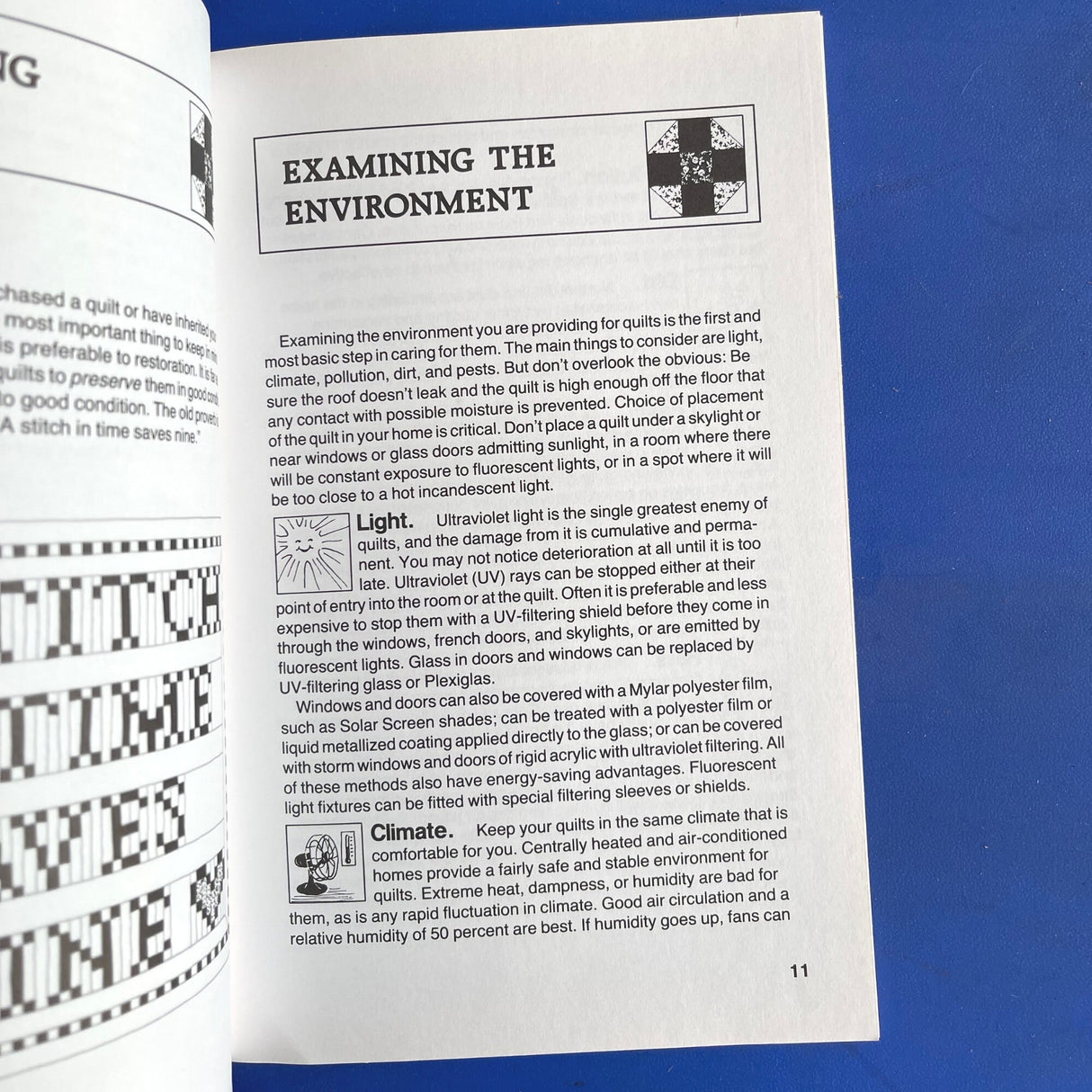 First Aid for Family Quilts Book - How to Preserve & Clean Your Quilts