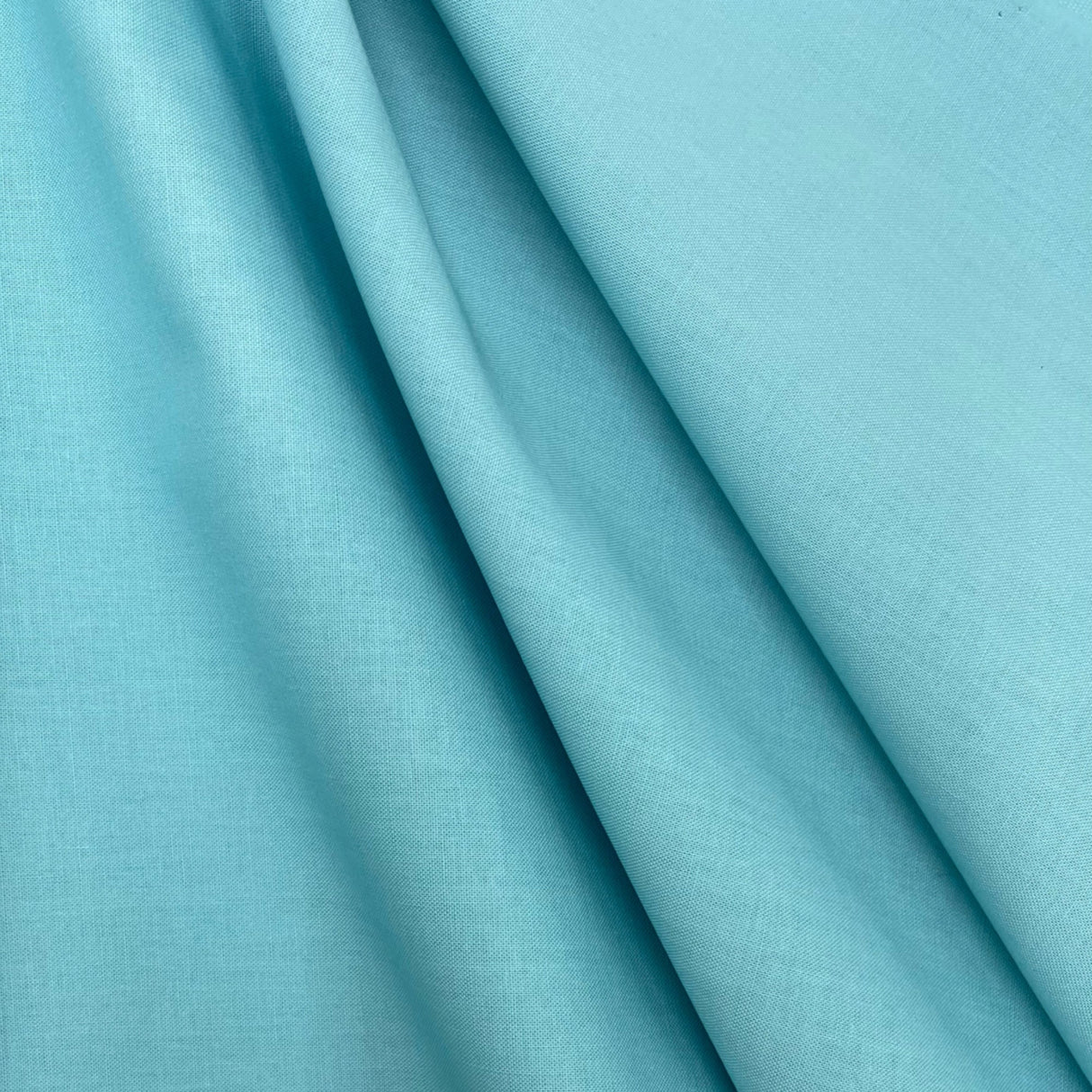 Homespun Turquoise fabric, Solid, Dorset Cotton, Crafting, Sewing, Quilting Fabric DIY