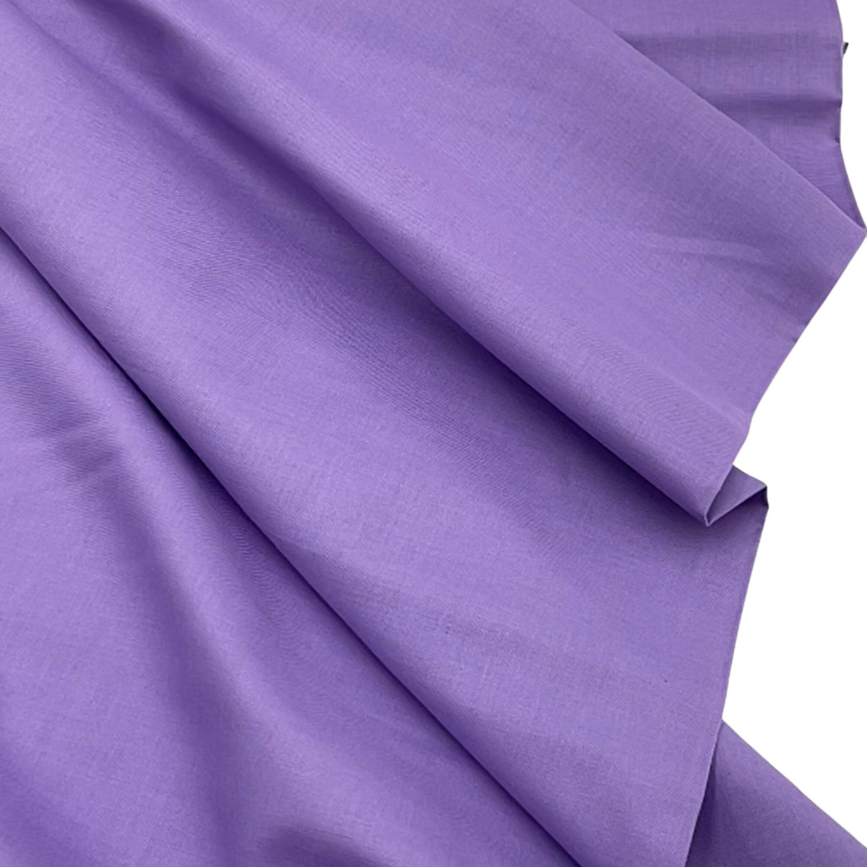 Premium Quilters Cotton Solid Homespun fabric, 100% Cotton Fabric for Quilting and Crafts MC139-Lavender