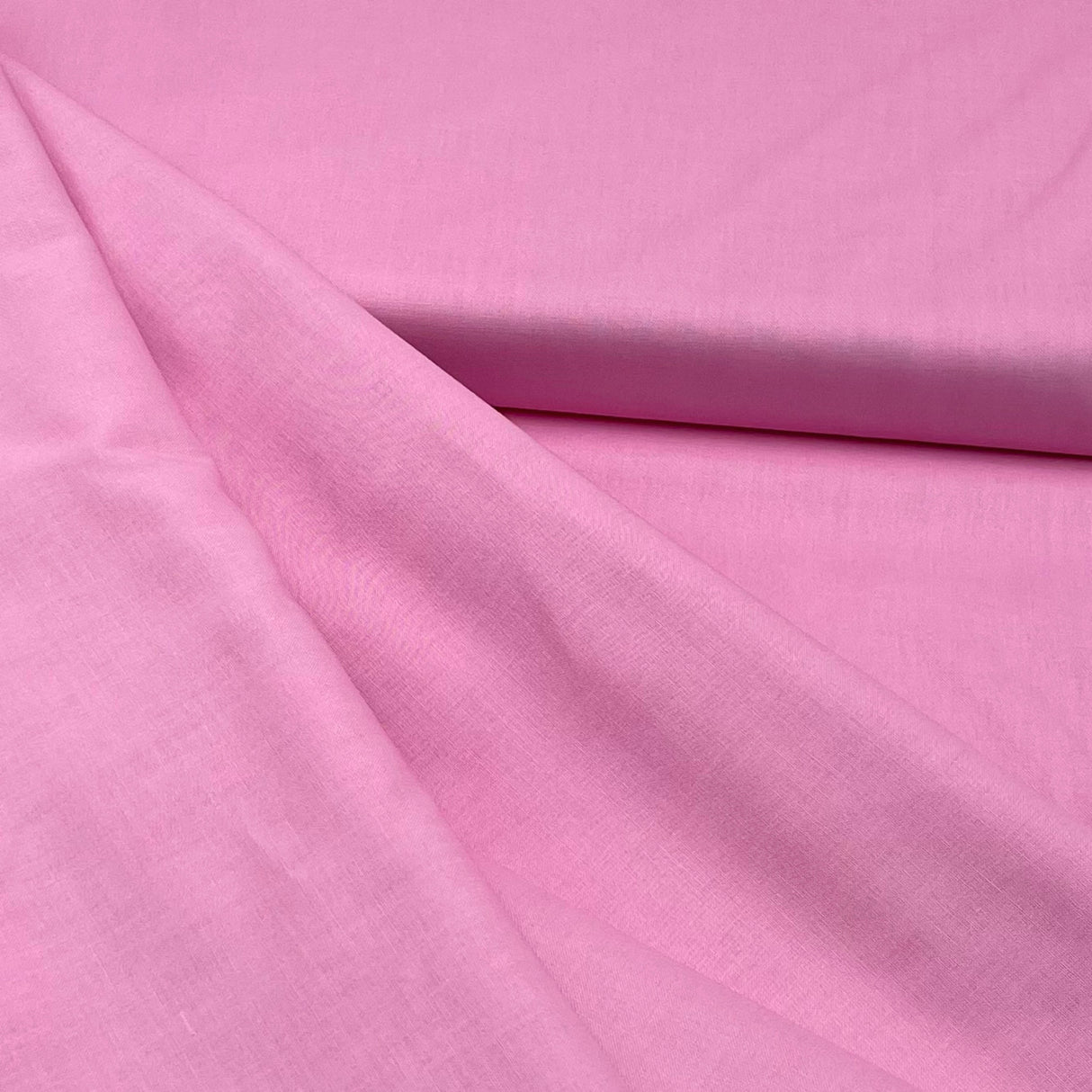 Homespun Pink fabric, Solid Blender Cotton, Quilting Crafting, Sewing Fabric DIY HS125B-Pink