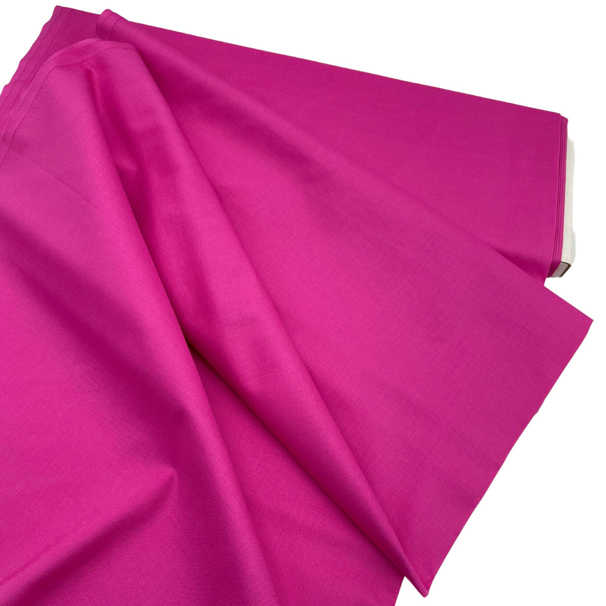 Homespun Hot Pink fabric, Solid Blender Cotton Fabric, Quilting Crafting, Sewing Fabric DIY