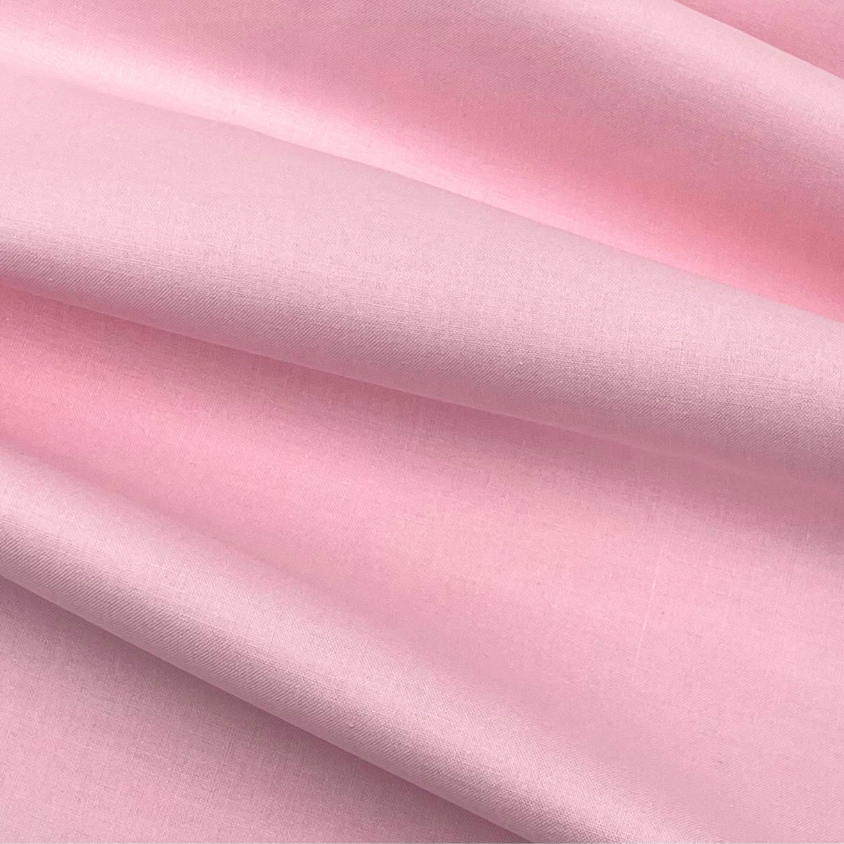 Baby Pink Homespun fabric, Solid Blender Cotton, Quilting Crafting, Sewing Fabric DIY HS126-BPk