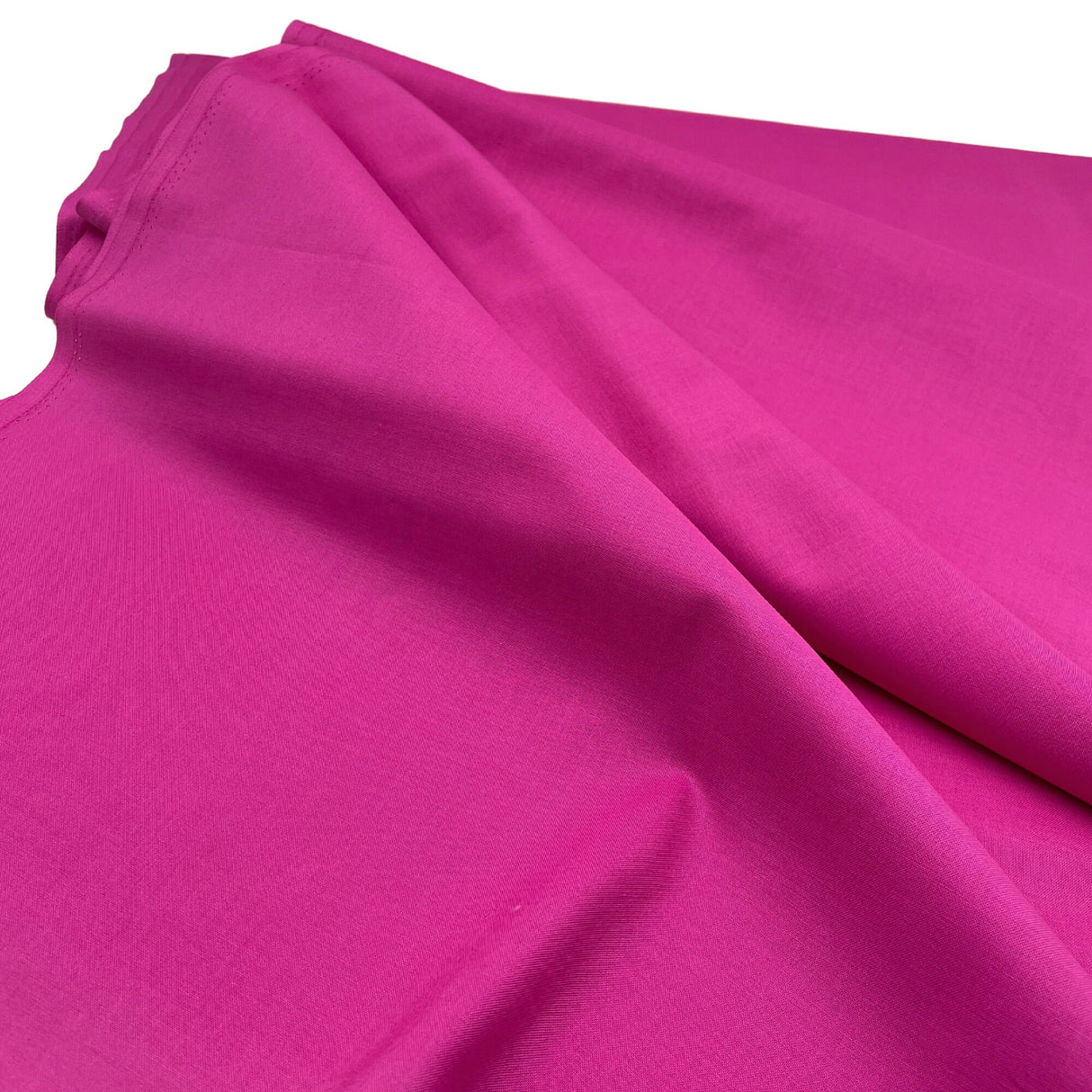 Homespun Hot Pink fabric, Solid Blender Cotton Fabric, Quilting Crafting, Sewing Fabric DIY