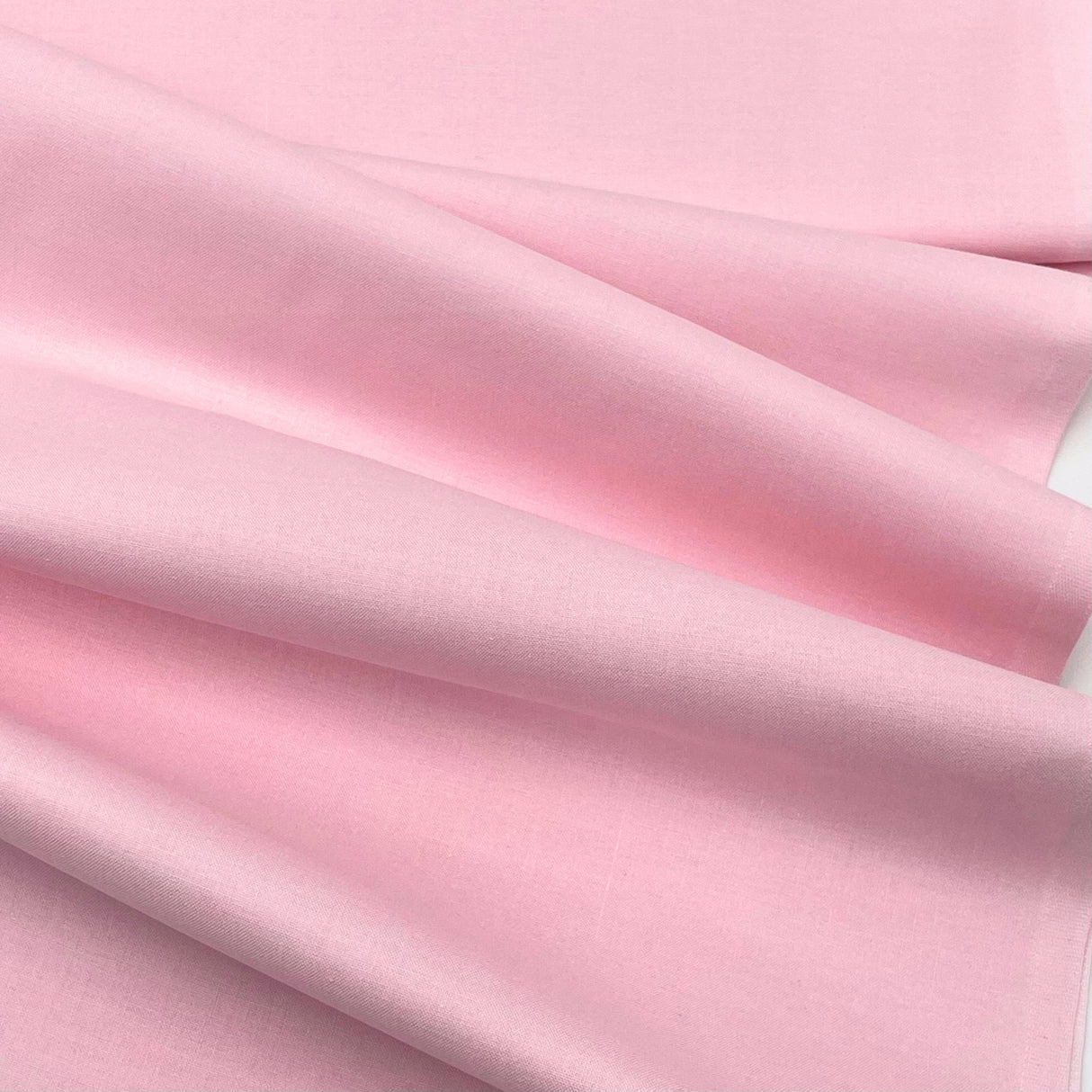 Baby Pink Homespun fabric, Solid Blender Cotton, Quilting Crafting, Sewing Fabric DIY HS126-BPk