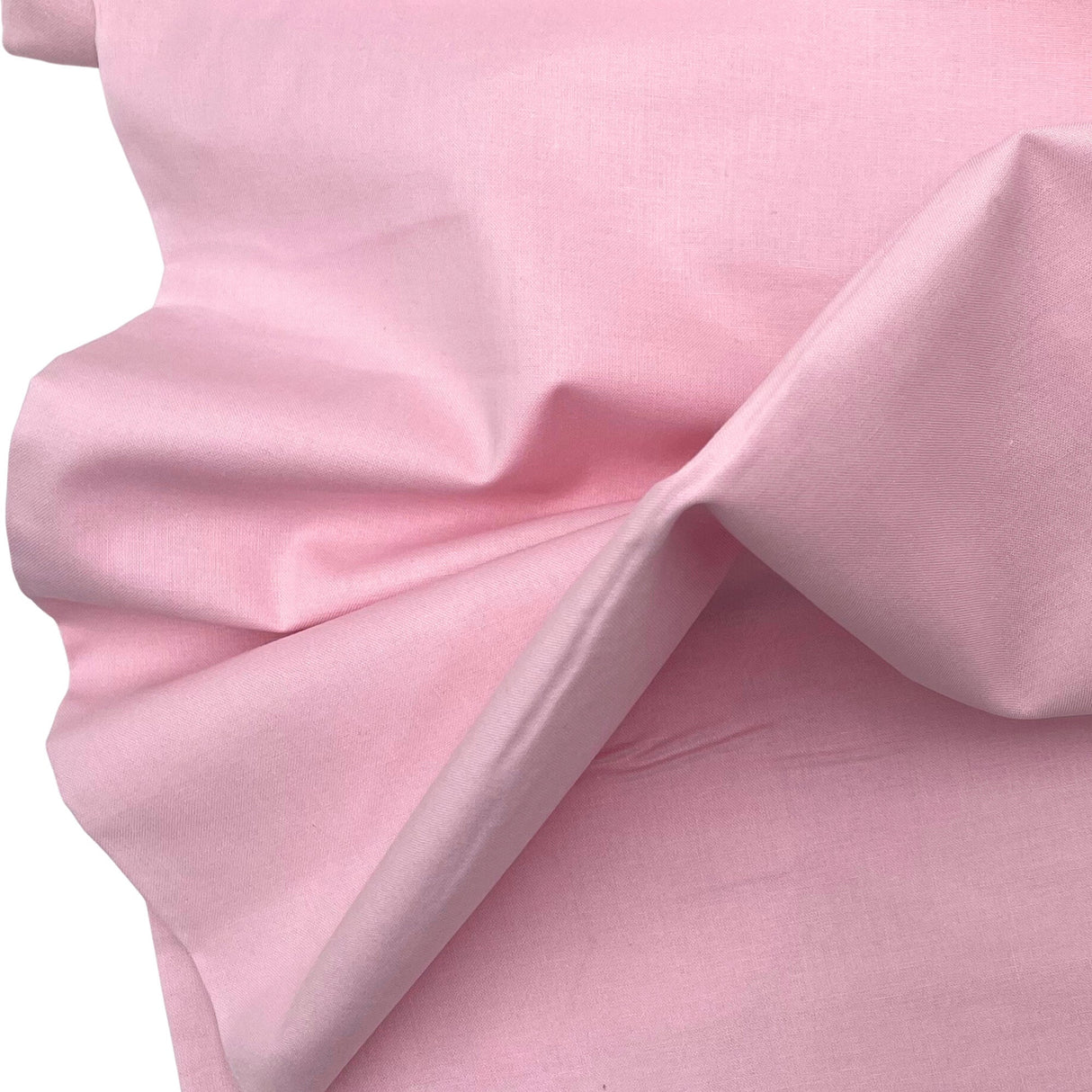 Baby Pink Homespun fabric, Solid Blender Cotton, Quilting Crafting, Sewing Fabric DIY HS126-BPk