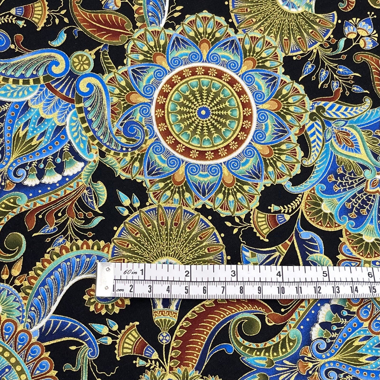 Alexandria Black fabric, Timeless Treasures, Craft Cotton Quilters fabric TT-CM4592