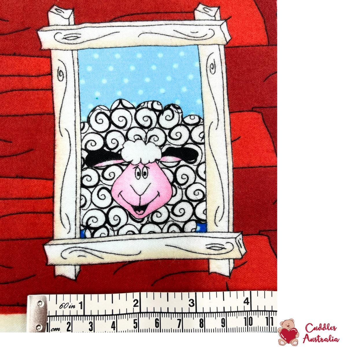 Rare Fabric, The Farm at Whistlepig Creek, FLANNEL Fabric, Cotton, Quilting, RJR Fabrics