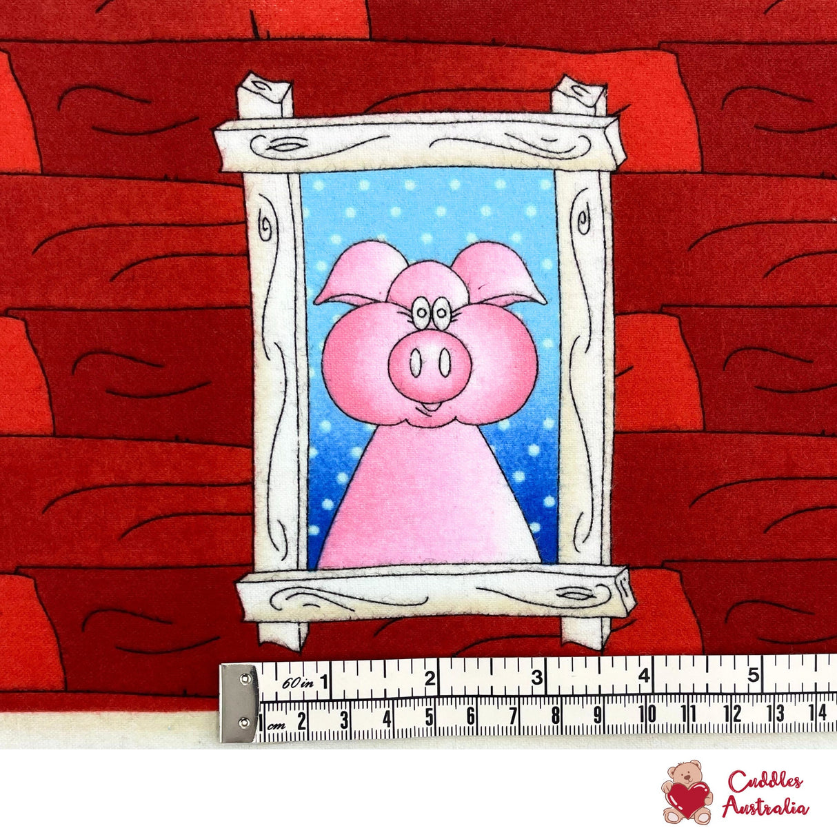 Rare Fabric, The Farm at Whistlepig Creek, FLANNEL Fabric, Cotton, Quilting, OOP Fabric, RJR Fabrics