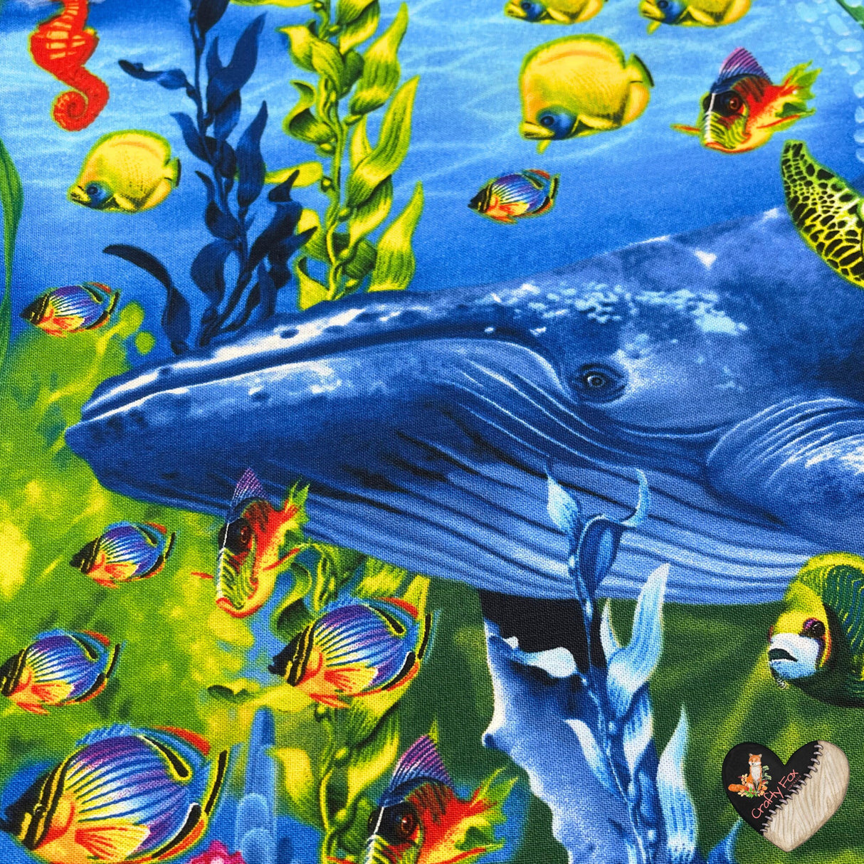 Sea Life Vacation, Marine life, Cotton Quilting fabric by Timeless Treasures Fabrics TT-C6145 PANEL