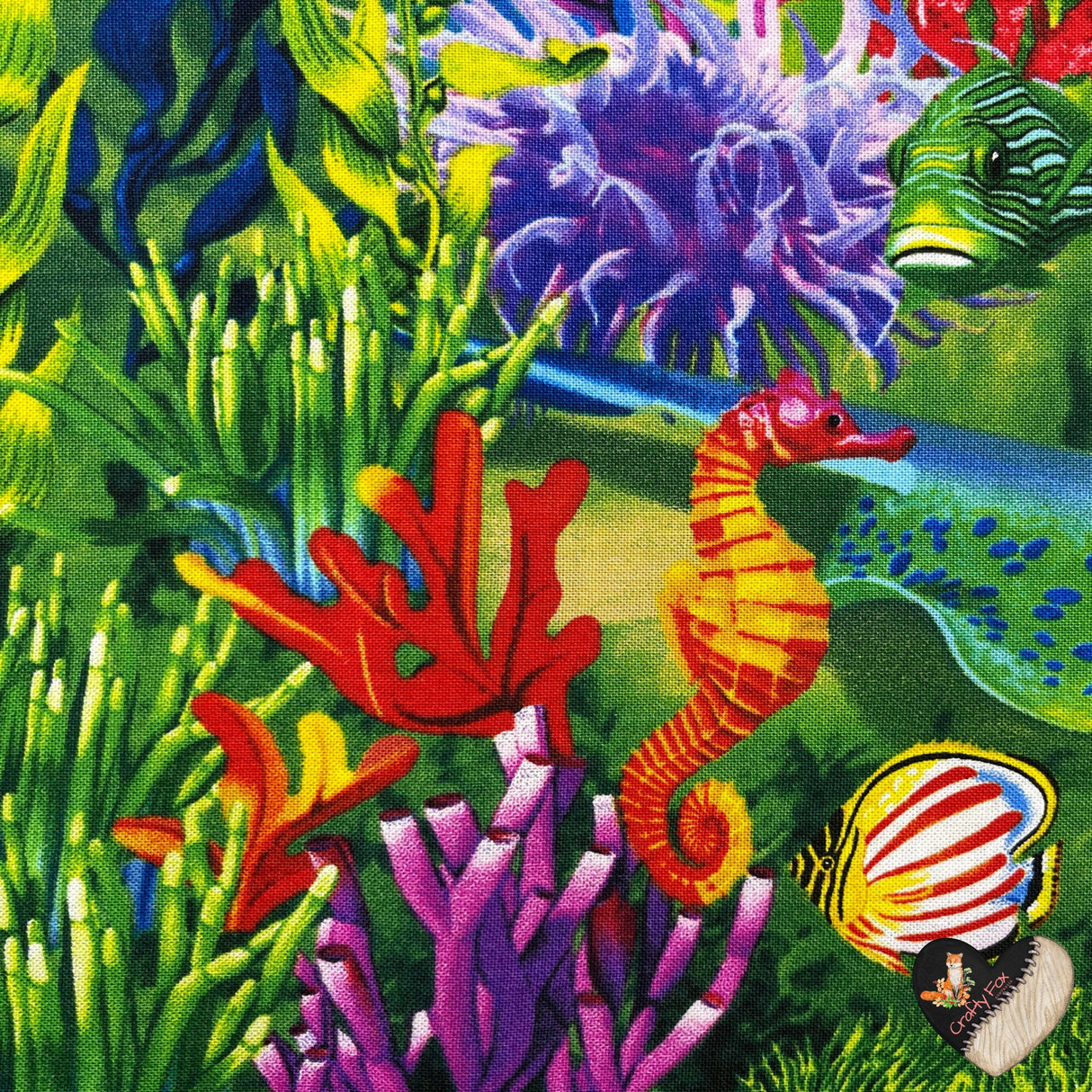 Sea Life Vacation, Marine life, Cotton Quilting fabric by Timeless Treasures Fabrics TT-C6145 PANEL