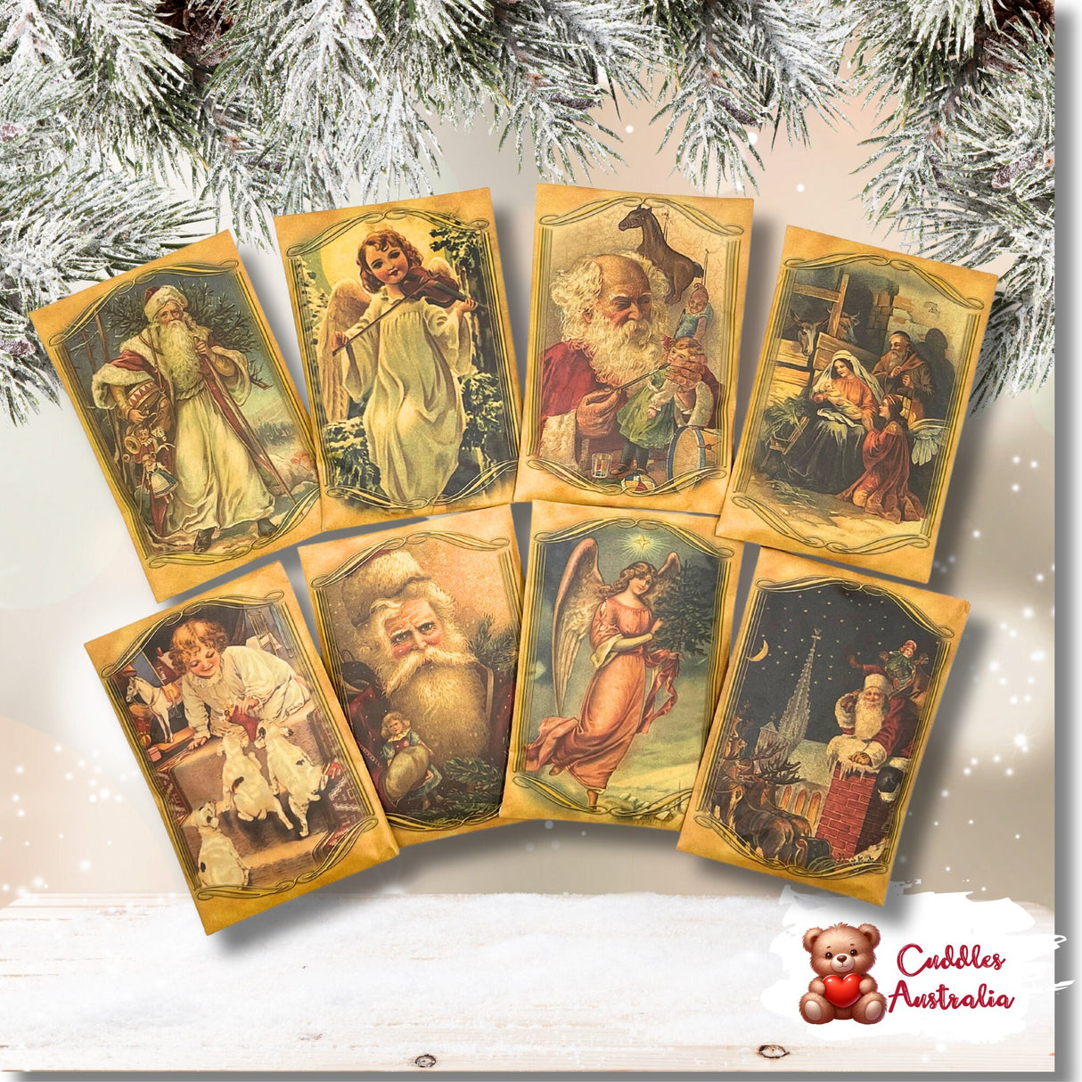 Christmas Fragrance Sachet Bags, stocking fillers, wardrobe, drawers air freshener, clothing protector