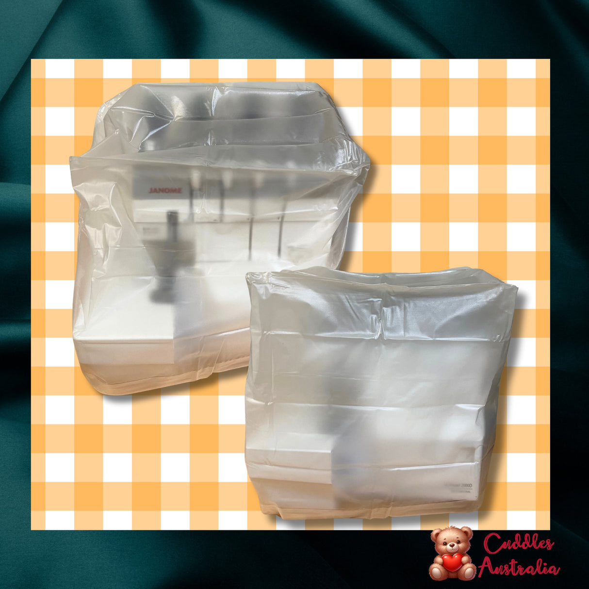 Dust Cover for Serger, Sewing Machine Dust Cover, Protective Coverings, Frosted vinyl cover, Dritz