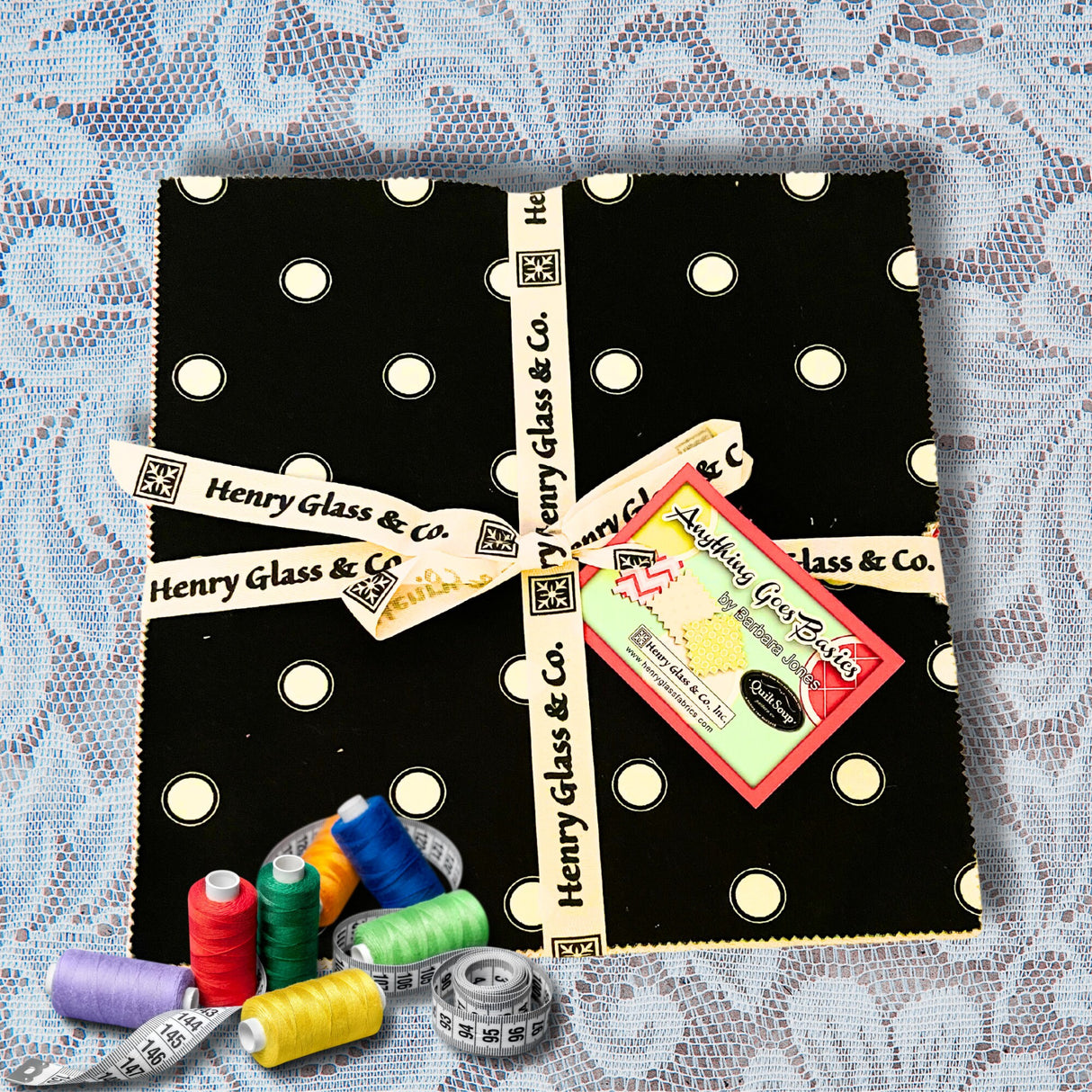 Anything Goes Basics, Layered Cake, Henry Glass, Gift ideas, Quilting Cotton Fabric