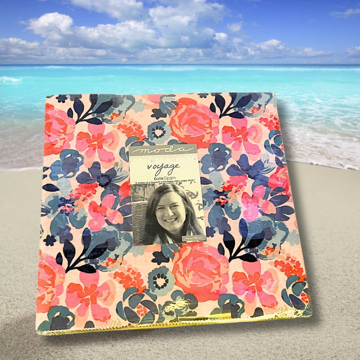 Voyage Layer cake, 42 piece Cotton Quilting fabric by Kate Spain, Moda Fabrics 27280LC