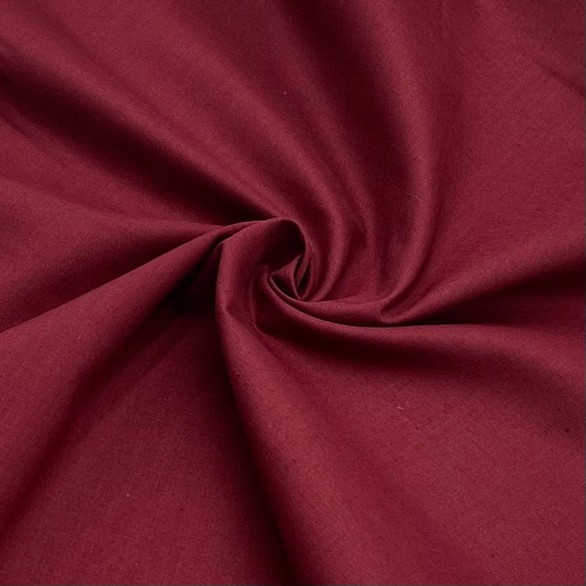 Homespun Burgundy Cotton Quilting Fabric – Hobbycraft