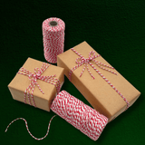 Red Baker’s Twine – 100% Cotton Gift Wrapping Twine