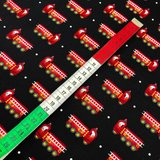 Be My Hero Fire Truck Fabric by Henry Glass HG1090-99