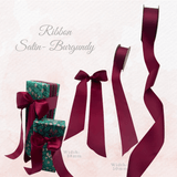 Burgundy Double Face Satin Ribbon – Berisfords UK