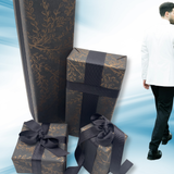 Harmony Charcoal Gift Wrapping Paper | Eco-Friendly | 60cm Wide