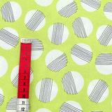 Hazy Moon Chartreuse - Michael Miller - Cotton Quilting fabric - DC7814HMKey