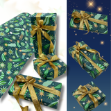 Cosmic Night Gift Wrapping Paper – 80gsm, 60cm Wide | Festive Christmas Wrap