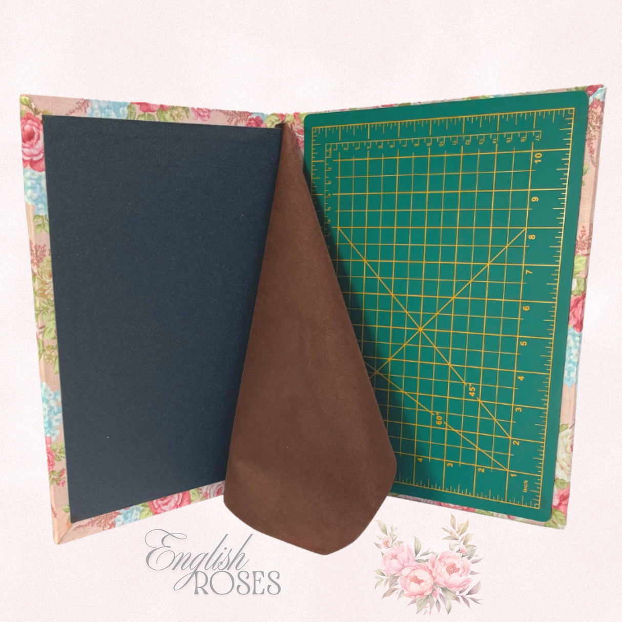 English Roses Sandpaper Board – 4-in-1 Cutting Mat & Ironing Surface | Hobbycraft