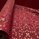 Harvest Burgundy Gift Wrapping Paper – Acorn & Foliage Christmas Wrap