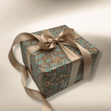 Harvest Cocoa Gift Wrapping Paper – Acorn & Foliage Christmas Wrap