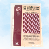Foundation by the Yard Crazy for You – Benartex – Cotton Quilt Foundation Panel & Pattern – Style 103