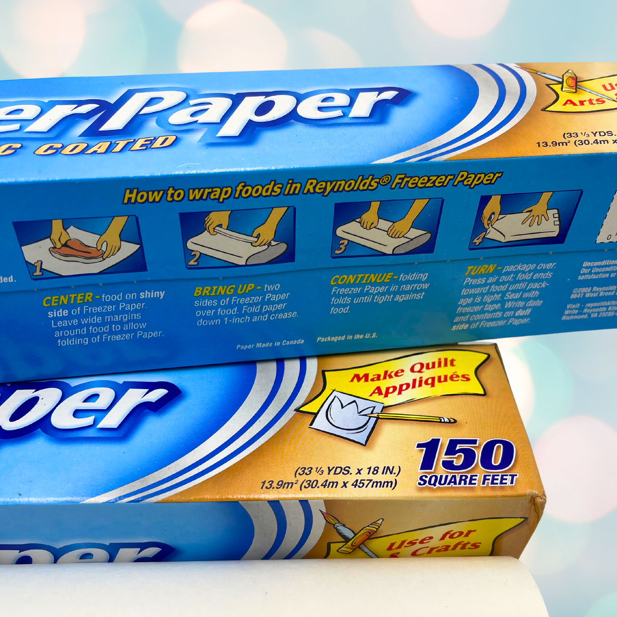 Reynolds Freezer Paper – Plastic Coated Quilting & Appliqué Paper (Sold by the Metre)