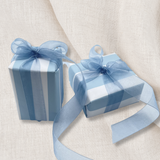 French Blue Pavilion - Eco-Friendly Gift Wrapping Paper - 60cm Wide