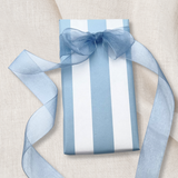 French Blue Pavilion - Eco-Friendly Gift Wrapping Paper - 60cm Wide