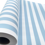 French Blue Pavilion - Eco-Friendly Gift Wrapping Paper - 60cm Wide