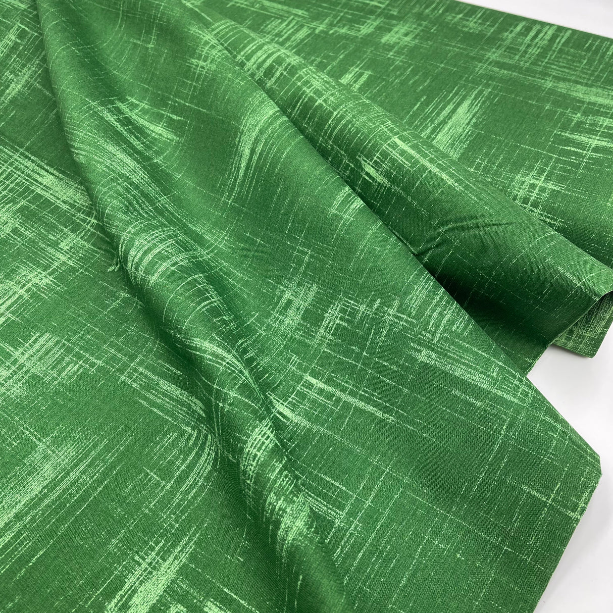Painter’s Canvas Green Fabric – 100% Cotton Quilting Fabric by Michael Miller