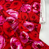 Lana Rose Fabric – Red & Pink Floral Roses | Michael Miller CX6900